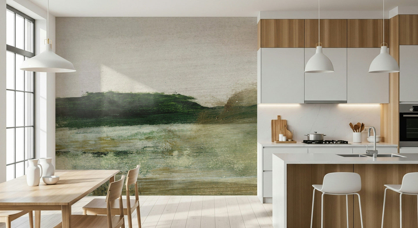 Brushstroke Horizon Wall Mural -2938603