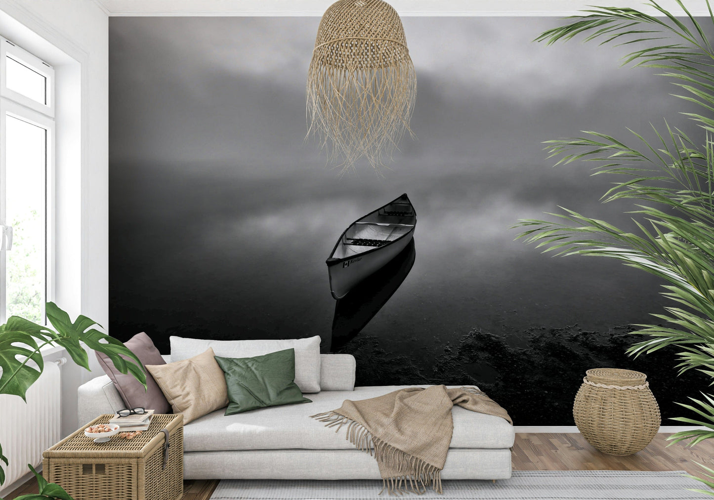 Foggy Voyage Wall Mural -2099729