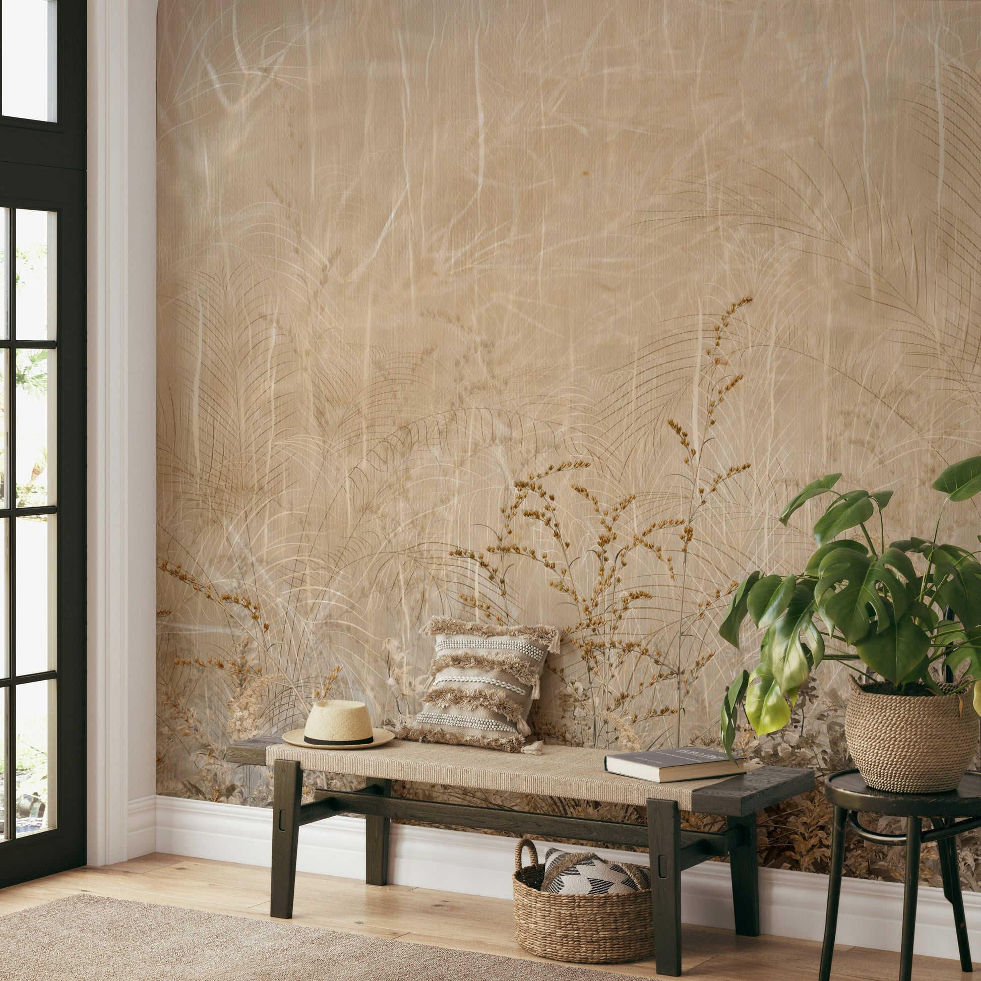 The design has a beautiful, romantic aesthetic.

