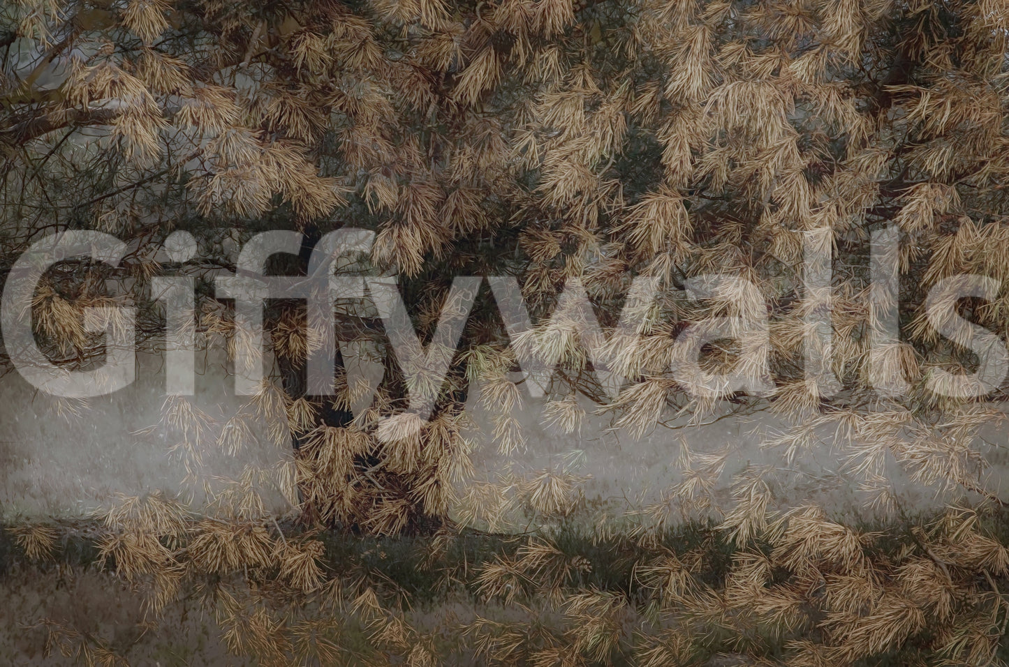 Whispering Pines Wall Mural -1531082