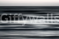 A detail of the brushstrokes and tones in the design.

