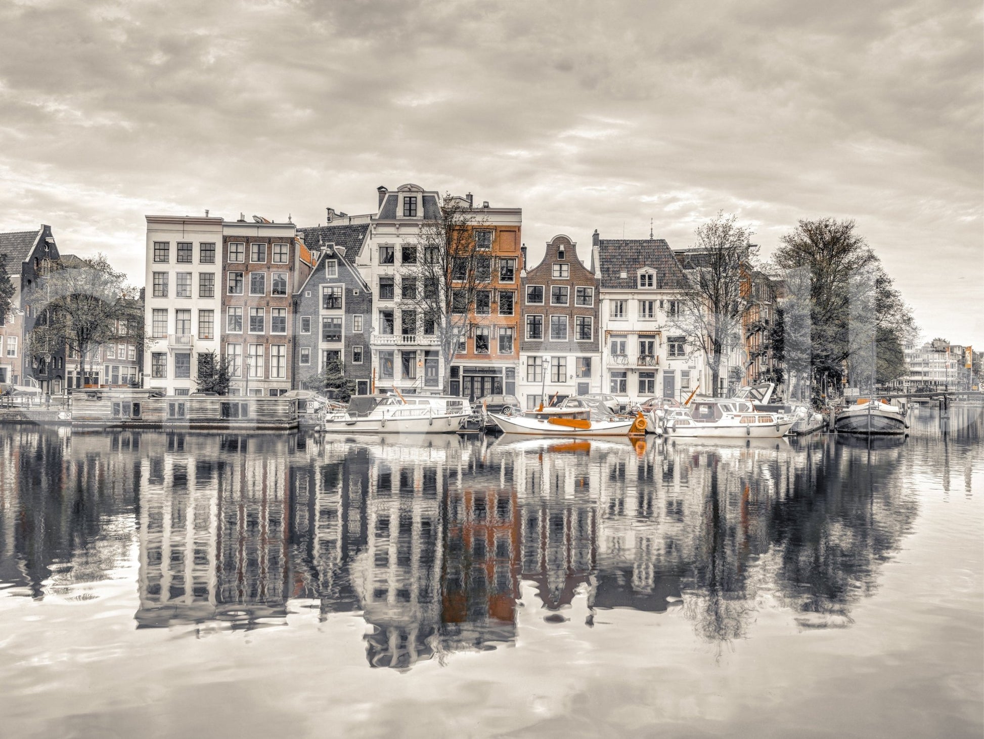 Canal Harmony Wall Mural