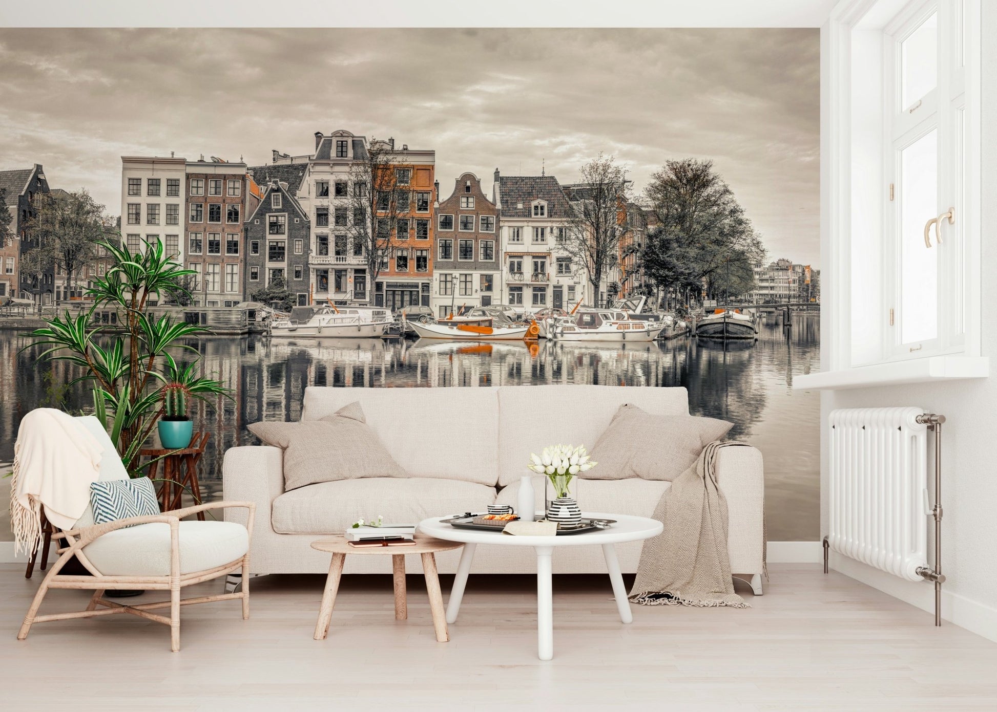 Canal Harmony Wall Mural