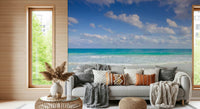 Beautiful seaside Cancun Beach wall mural clear calm water