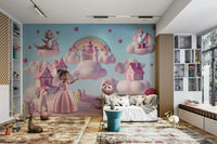 The image is suitable for a kids room or a playroom.

