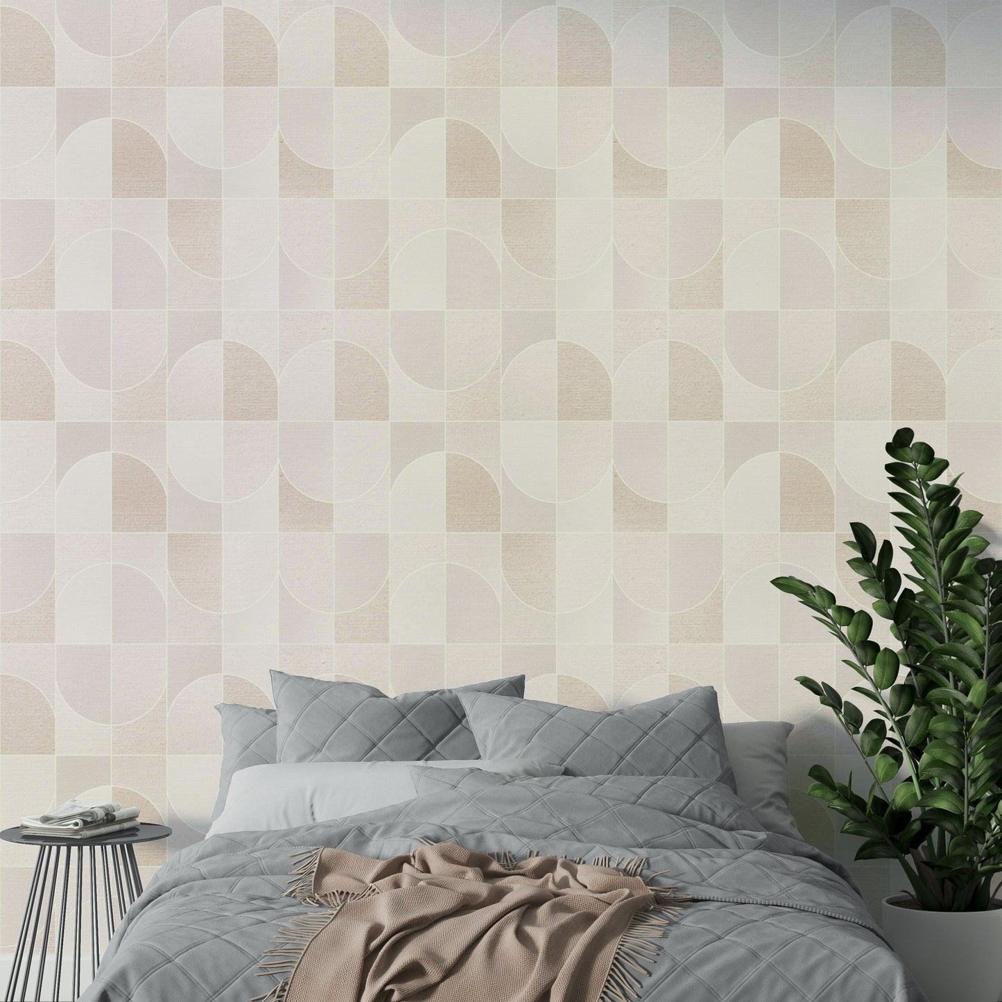 Focus on repeating geometric forms and textural appearance.

