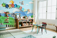 The composition is a harmonious, flowing pattern.

