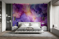 Light sky wallpaper in pastel shades

