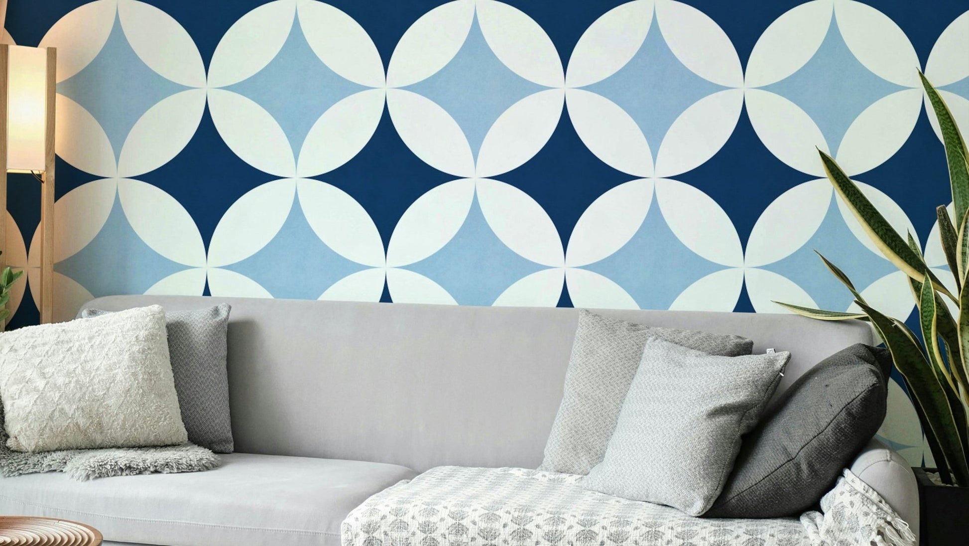 The design is in a deep blue and gold color scheme.

