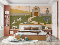 The image is suitable for a children's room or a playroom.

