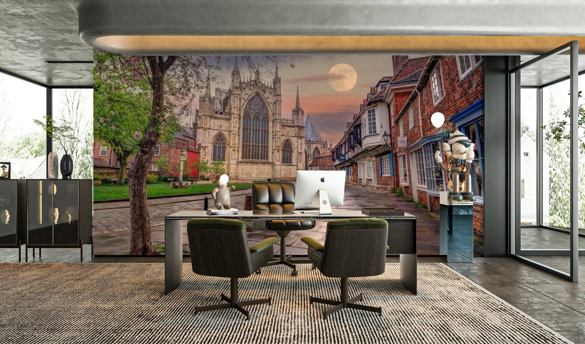 There's a strong sense of inviting atmosphere, unique character, and sophisticated charm.
