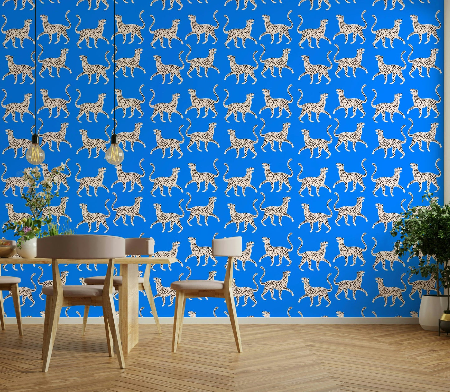 Cheetah Chic 03 Wallpaper – wild yet refined style

