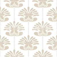 Chic Floral Symmetry Wallpaper‚Å†