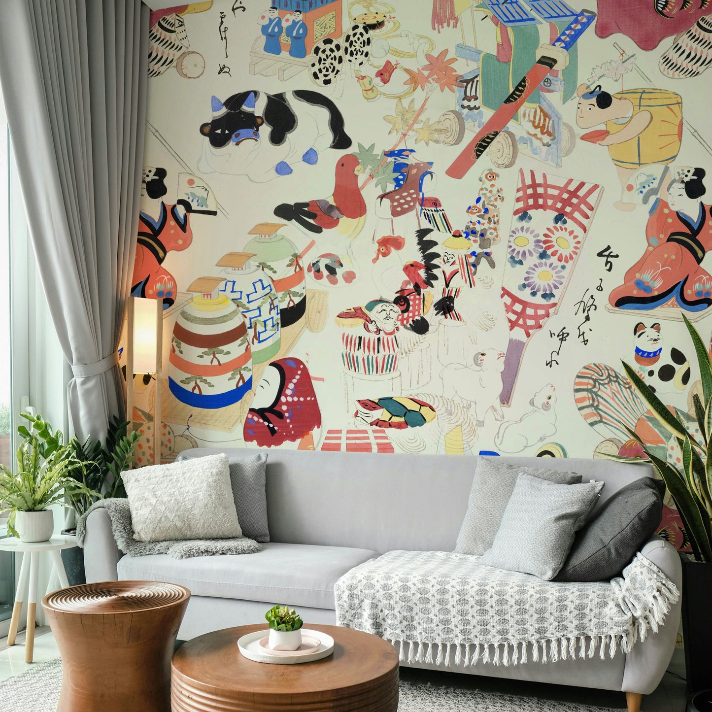 チヒロの壁の壁画