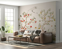 Chinoiserie Cranes lemon grove decor