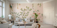 Chinoiserie Garden Wallpaper Mural Wall Mural