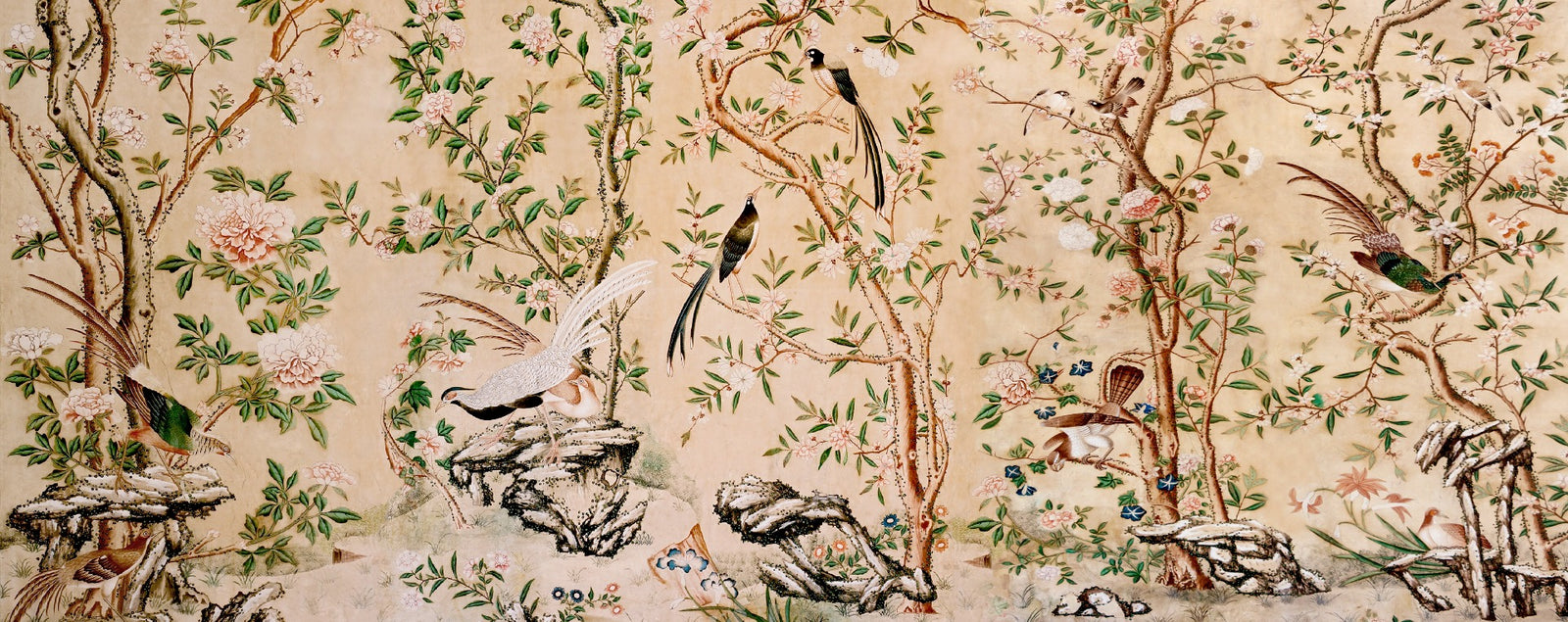 Sepia Chinoiserie Chinese Tapeten Wandbilder