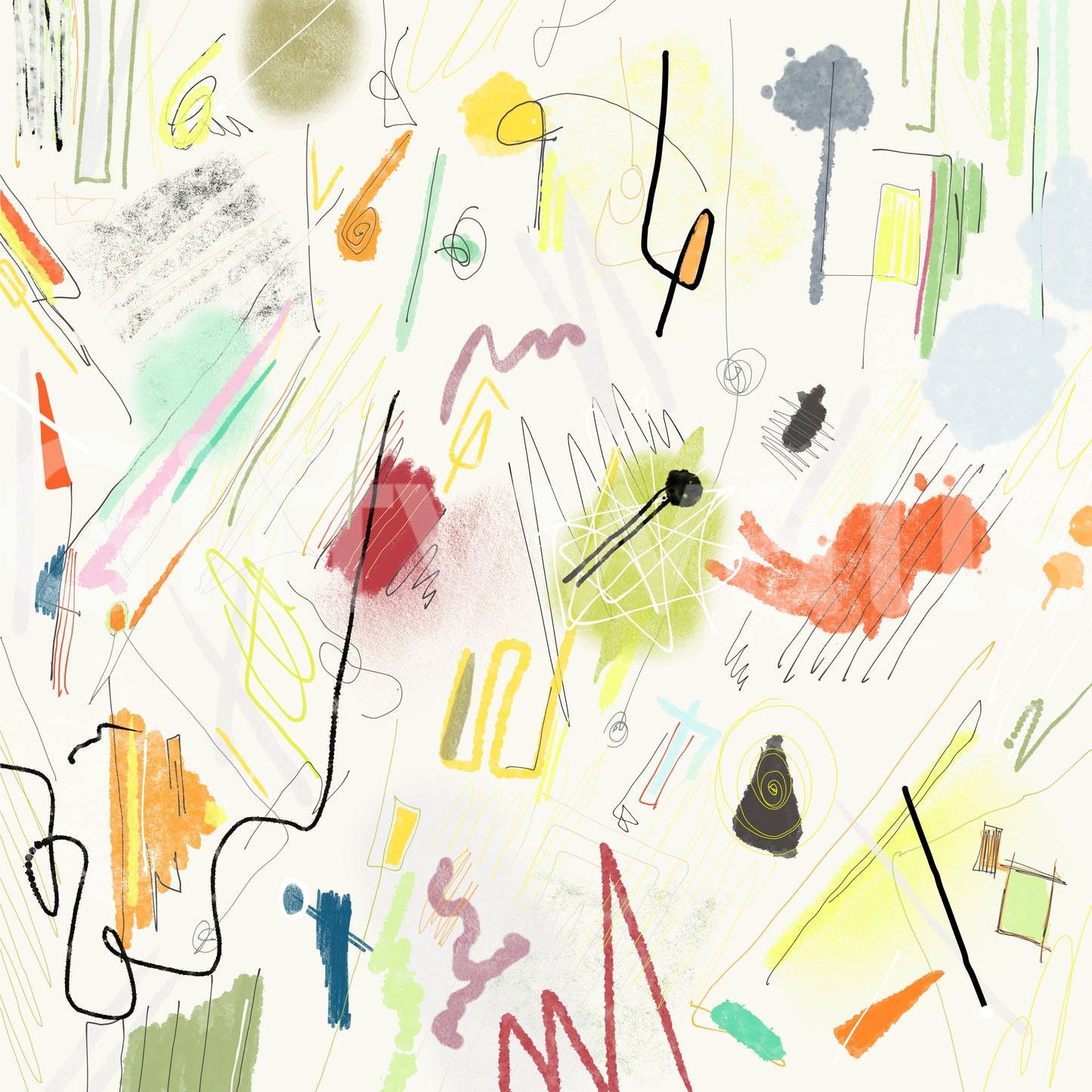 Cianfrusaglia 04 vægmaleri