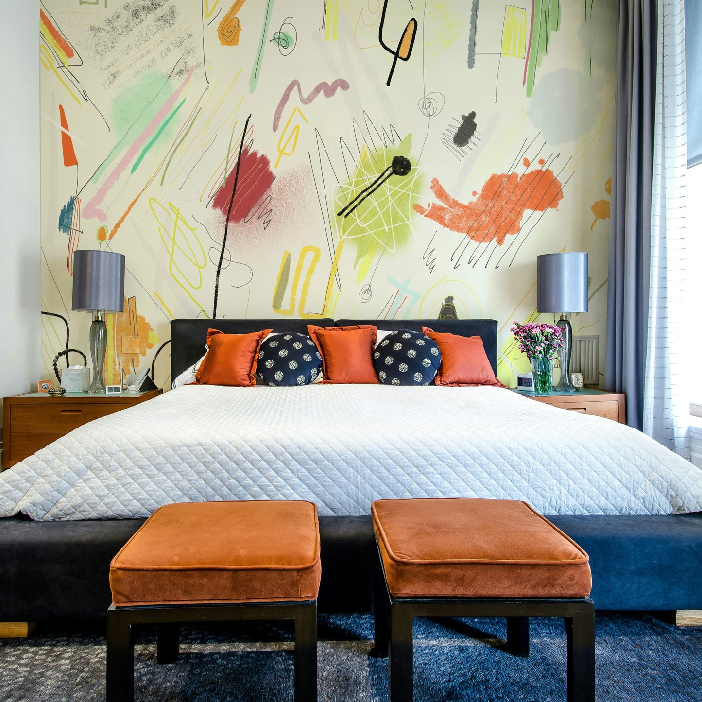 Cianfrusaglia 04 vægmaleri