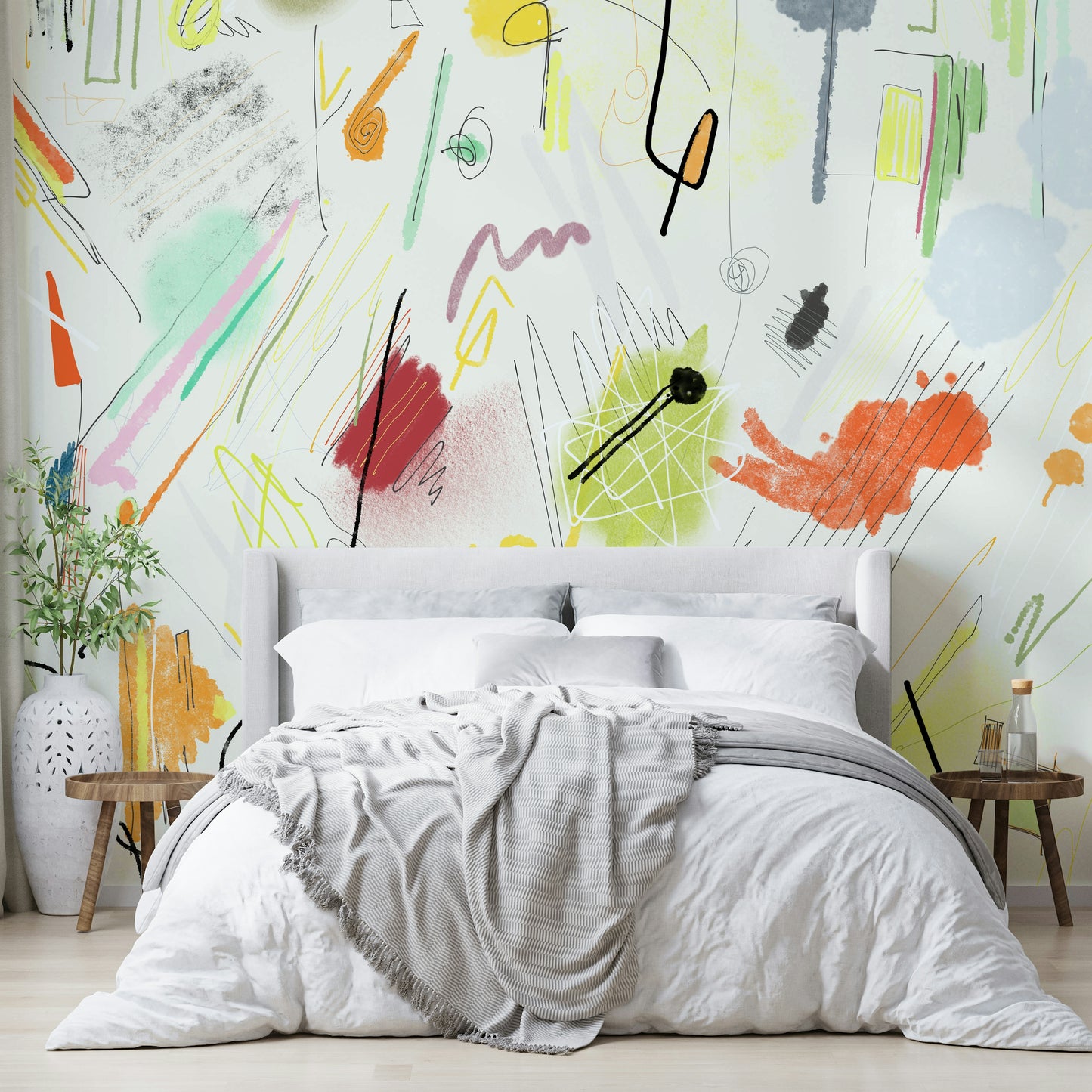 Cianfrusaglia 04 vægmaleri