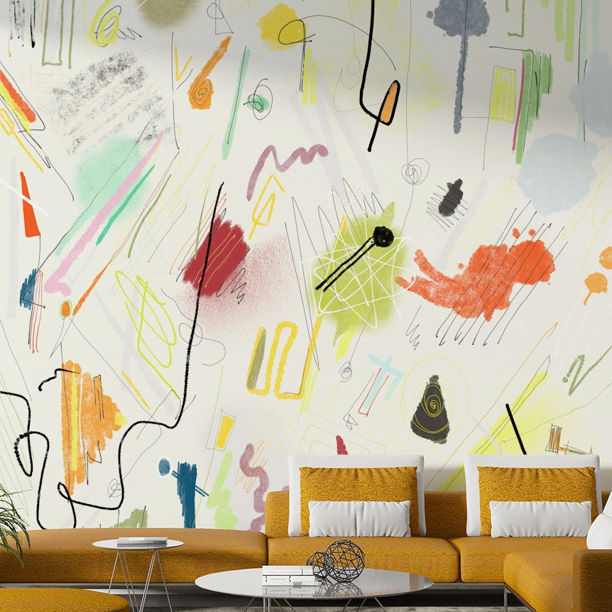 Cianfrusaglia 04 vægmaleri