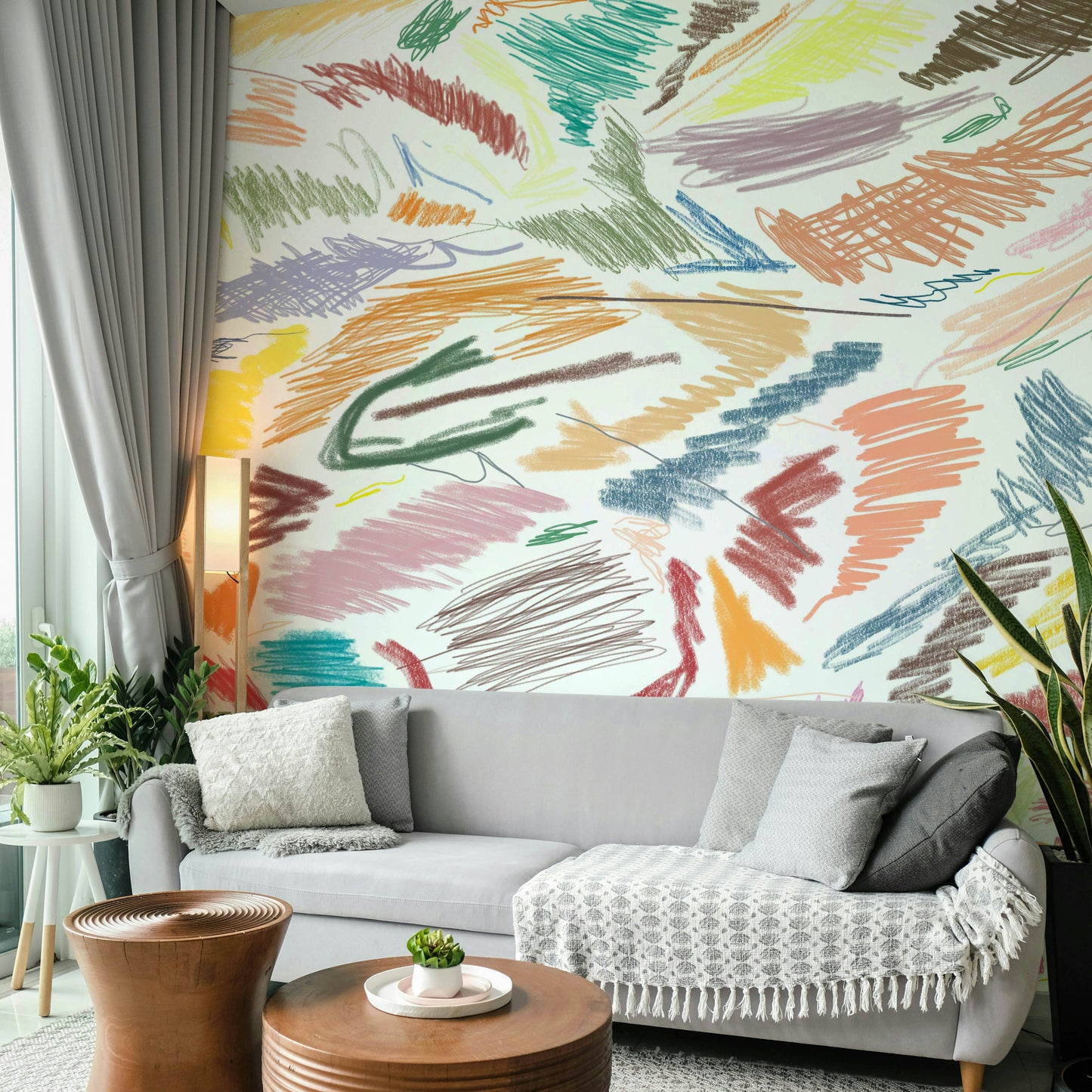 Cianfrusaglia v3 vægmaleri