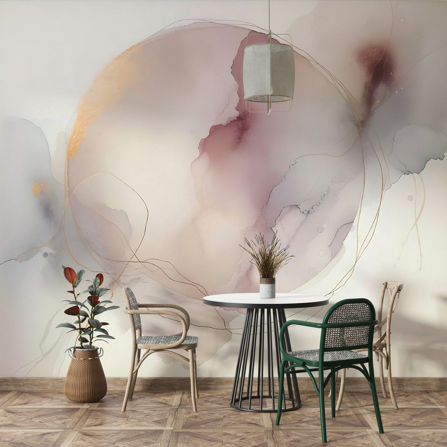 Circle of Serenity Wall Mural