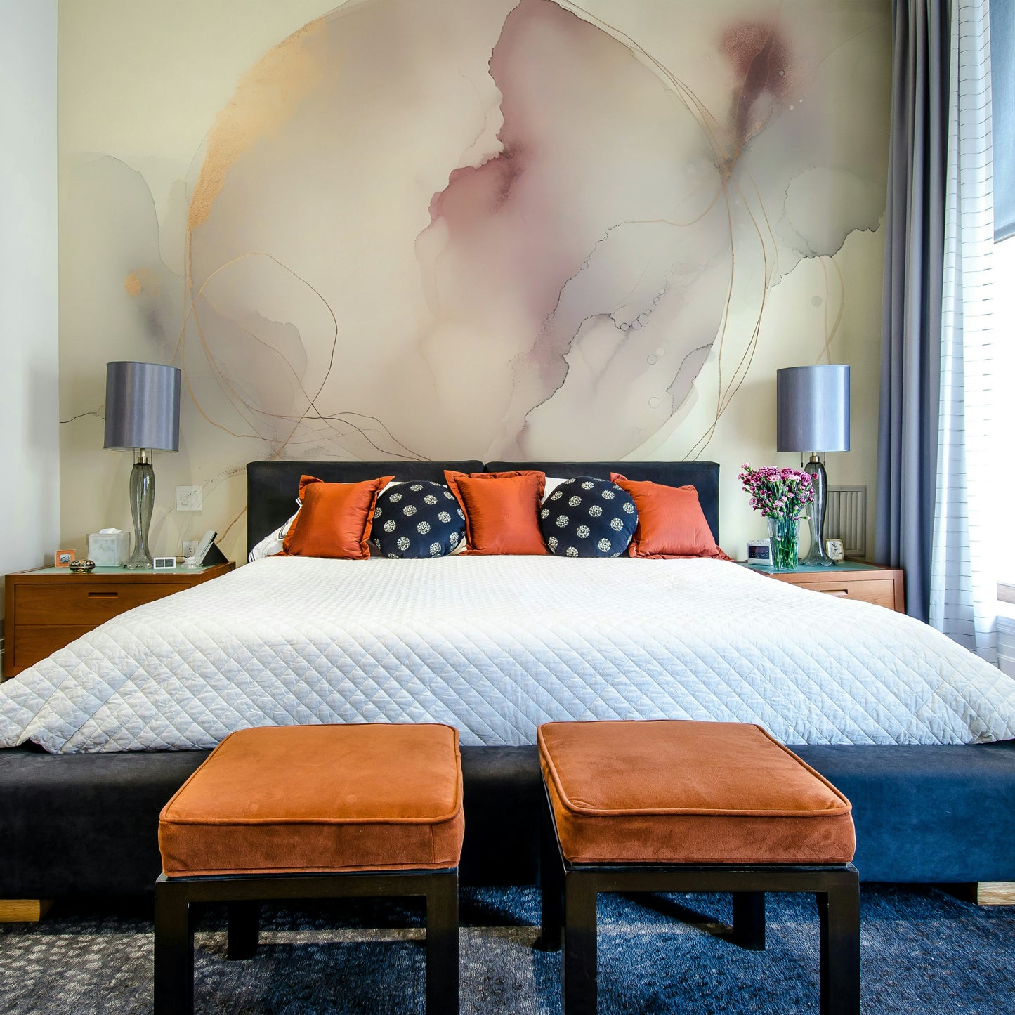 Circle of Serenity Wall Mural