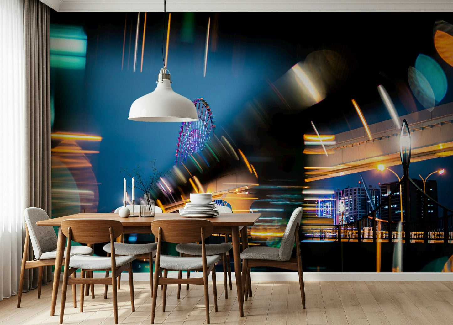 City Lights Fusion Wall Mural -2354433