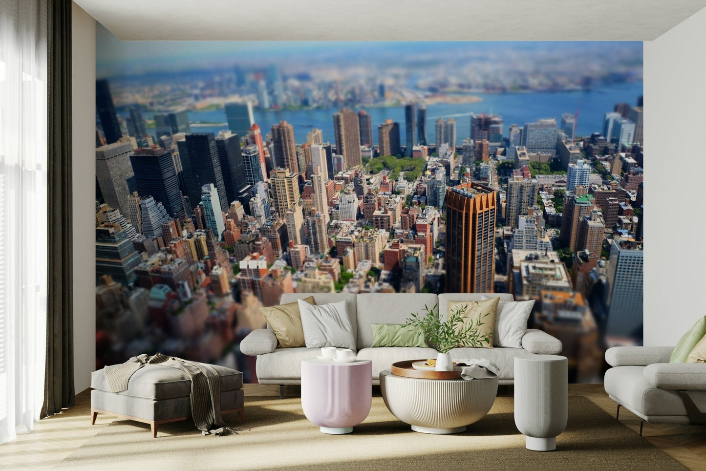 It gives a feeling of imaginative urban elegance.
