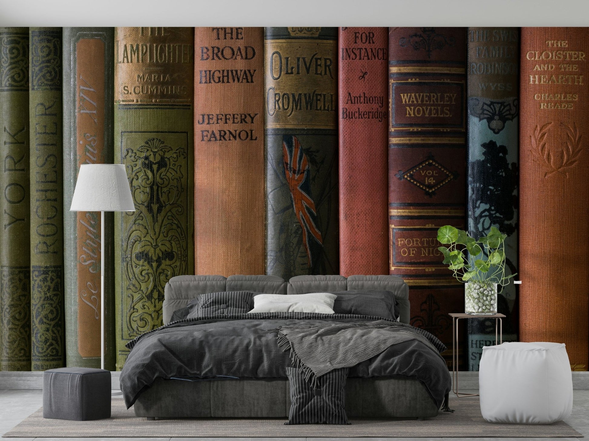 Wall mural perfect for creating a cozy, sophisticated space

