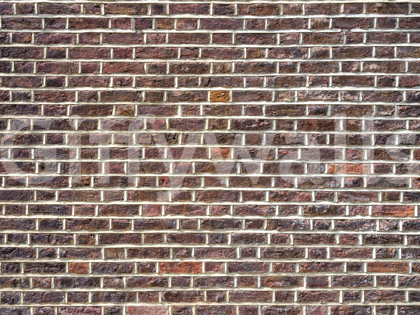 Brick pattern wall mural for timeless architectural appeal.

