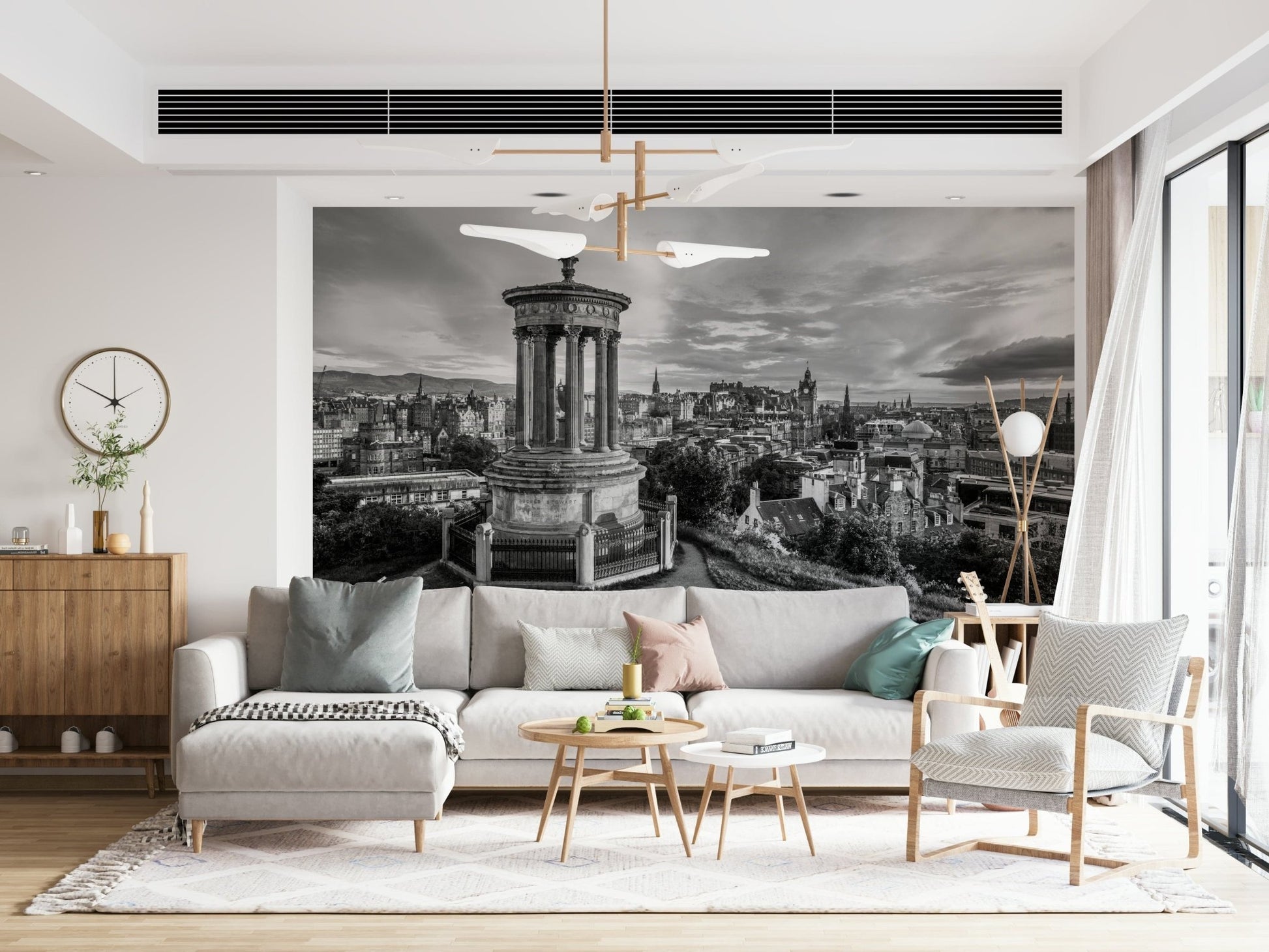 Classical City Charm Wall Mural