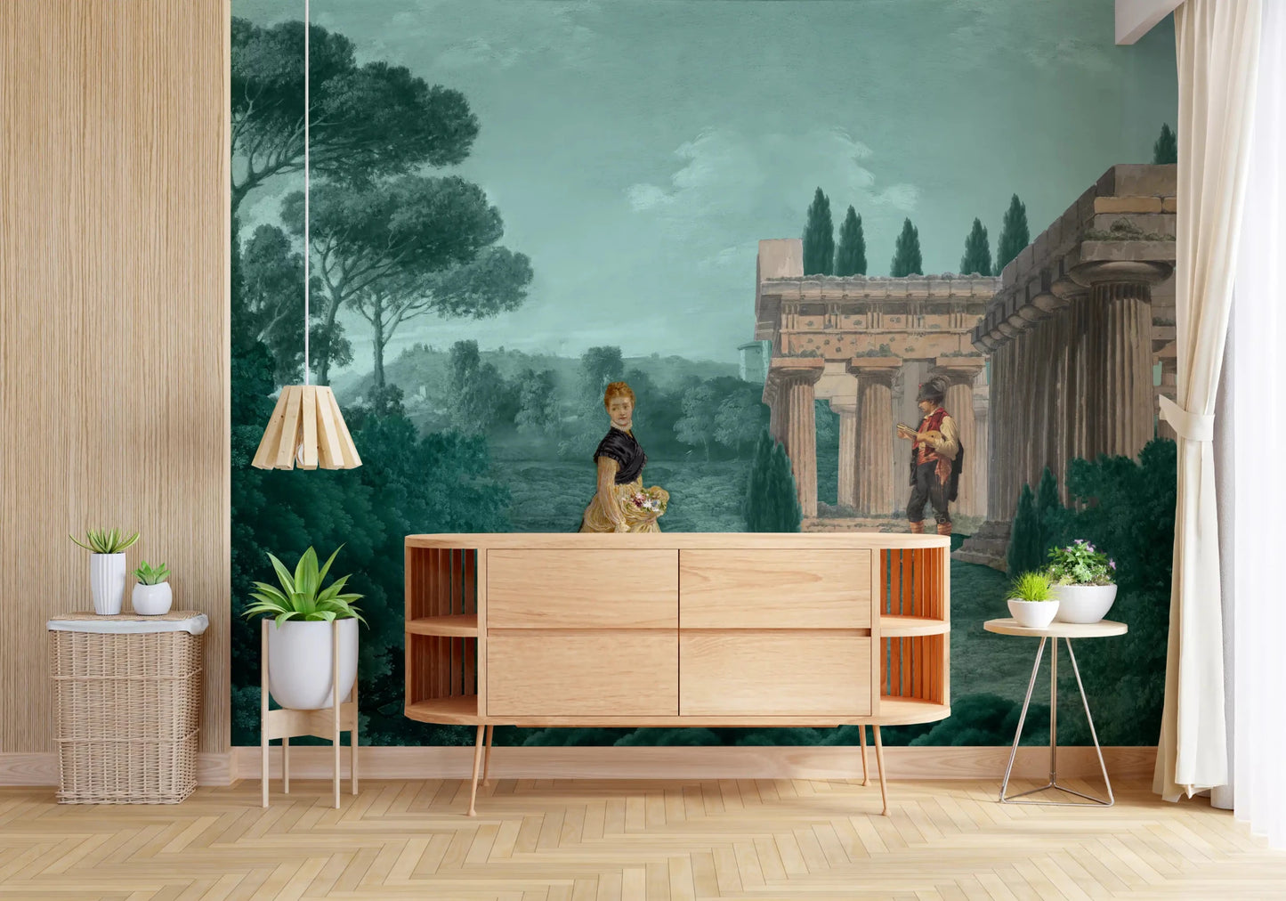 Classical Garden Retreat Wall Mural