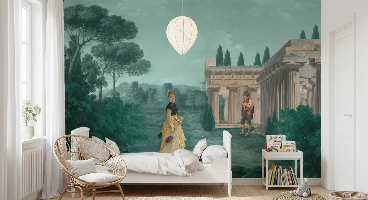 Classical Garden Retreat Wall Mural