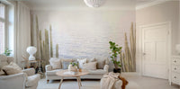 Natural tones cactus wall mural

