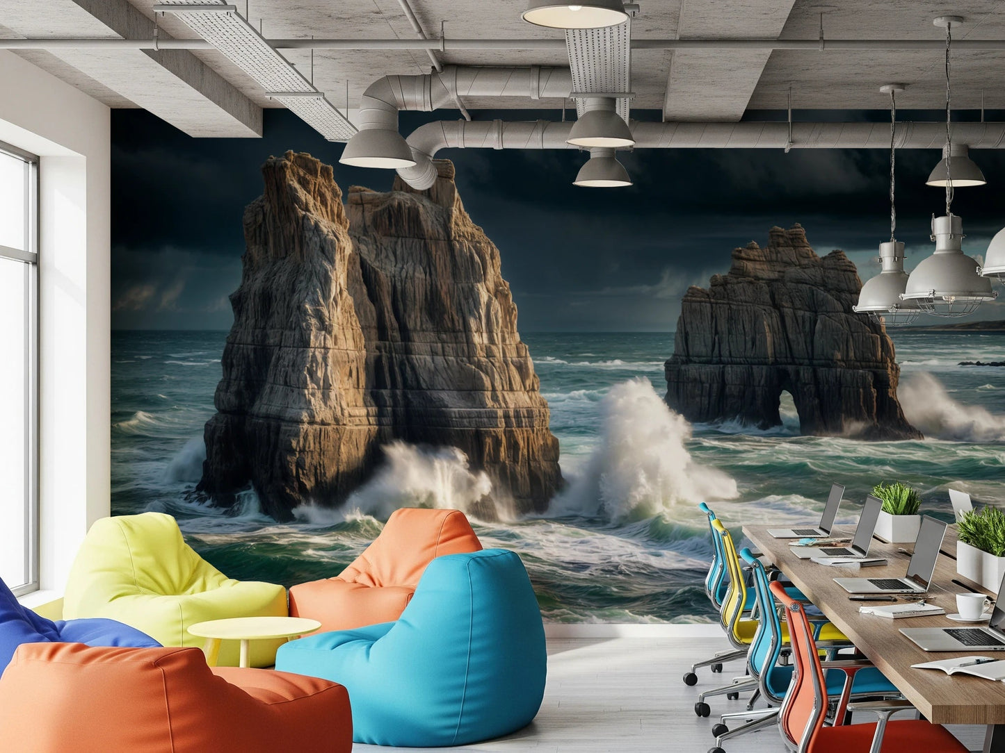 Coastal Giants Wall Mural
