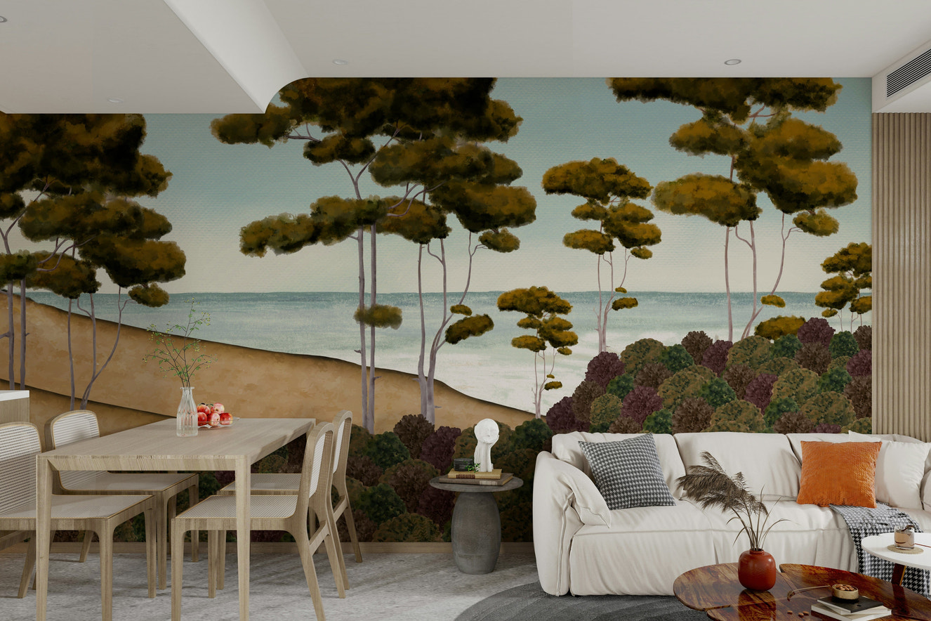 The overall feel is quiet and serene.

