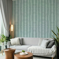 Peel-and-stick Coastal Pebble Rows wallpaper for walls

