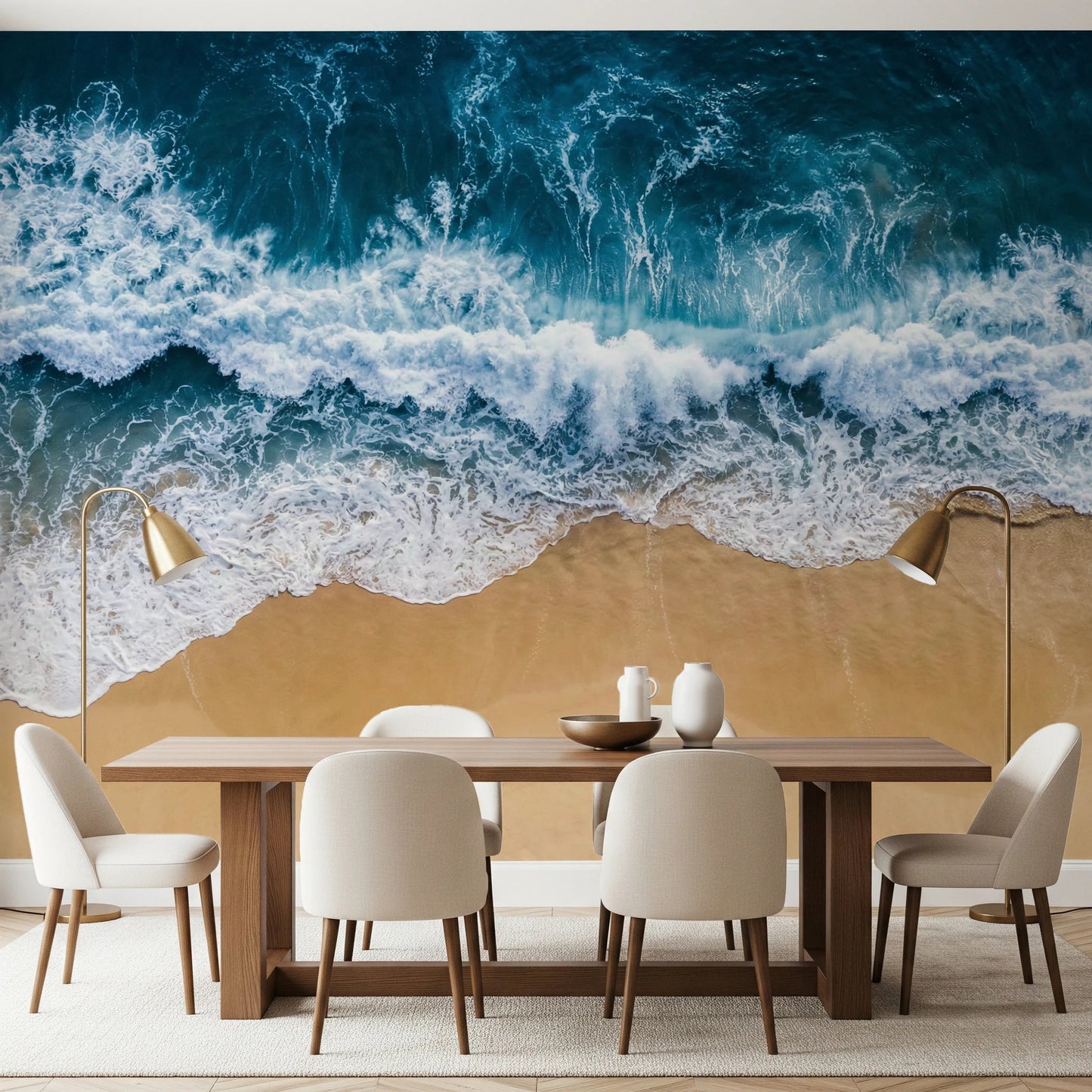 Coastal Surge Wall Mural