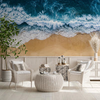Coastal Surge Wall Mural