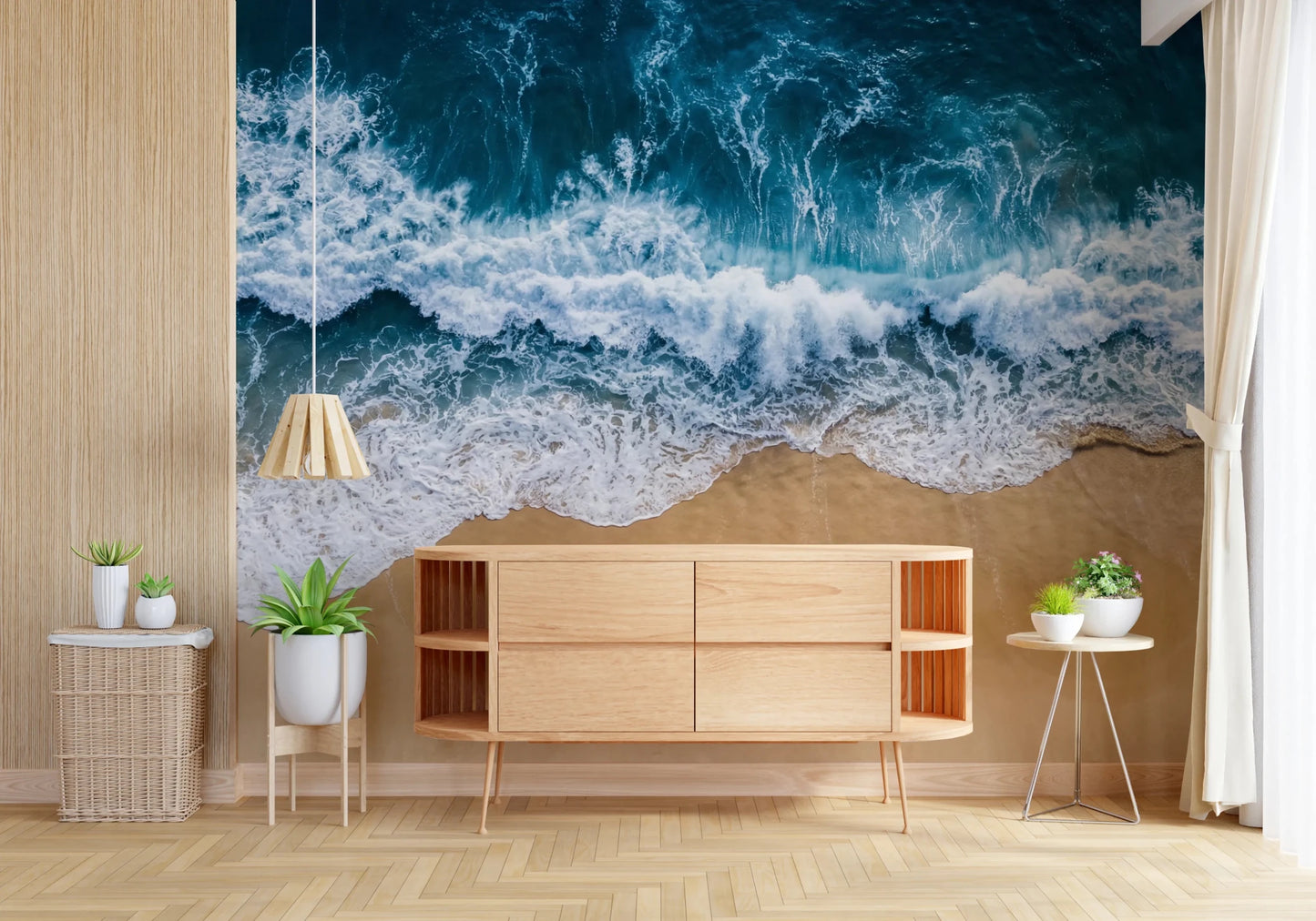 Coastal Surge Wall Mural