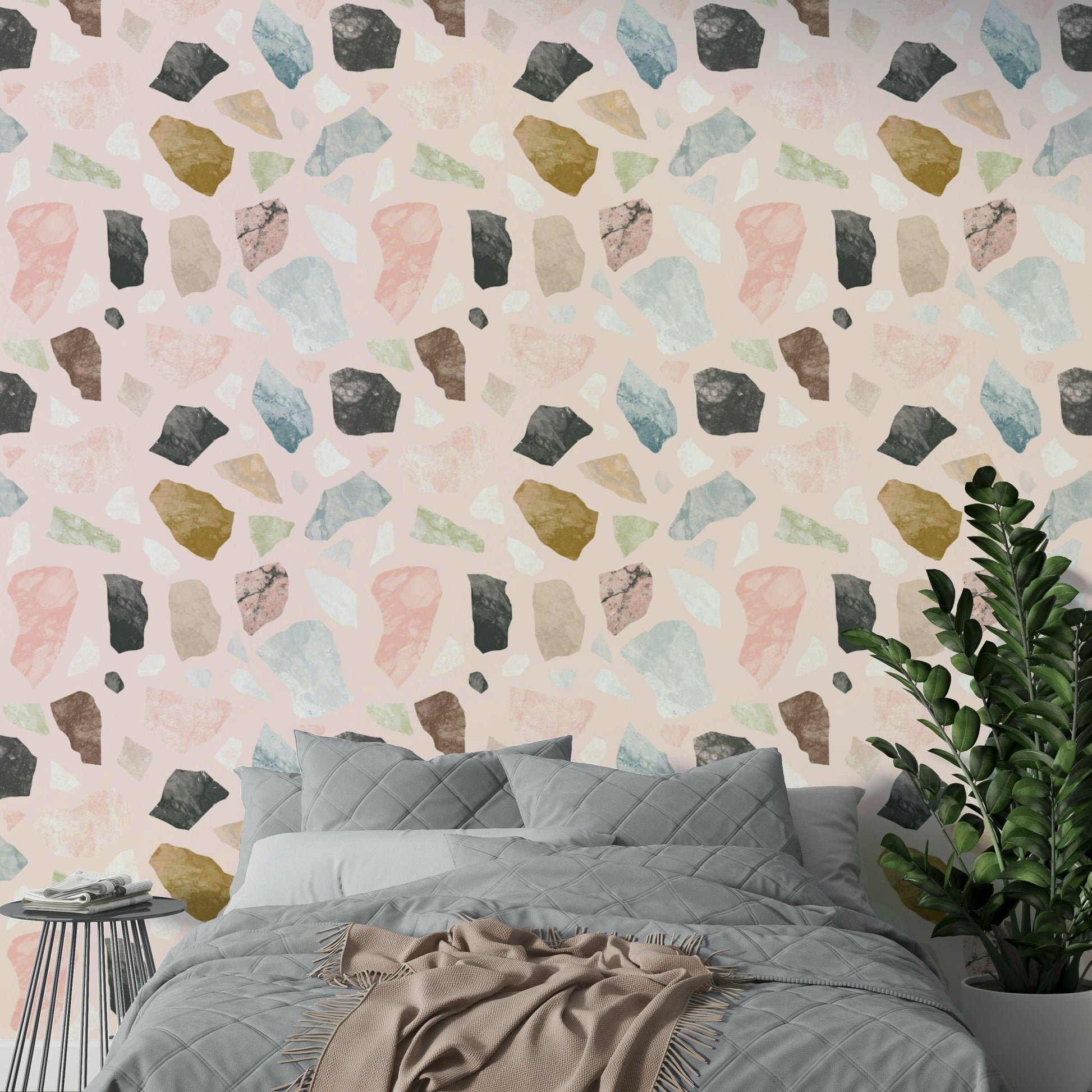 Cocceiomotiflow Wallpaper – modern and calming look

