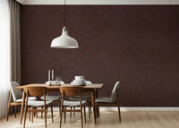 Painterly wall mural with soft brown gradients and textured surface for cozy, inviting interiors.