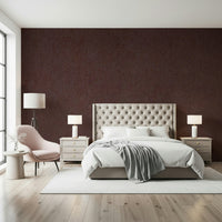 Neutral cocoa-toned wall mural with soft canvas texture for minimalist or contemporary interiors.