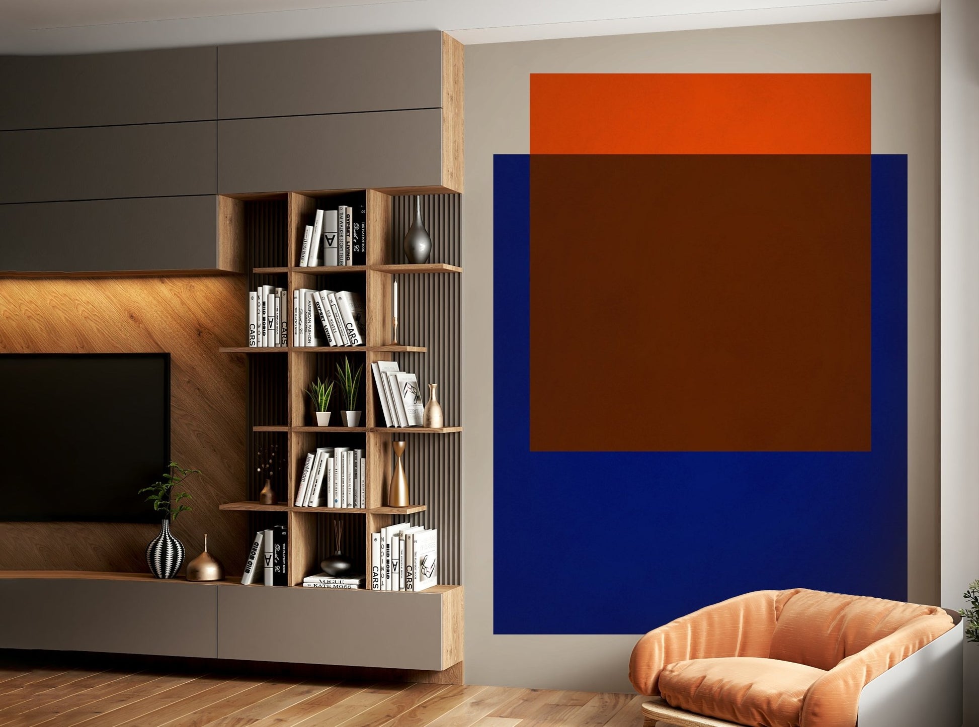 The overall mood is elegant and refined.

