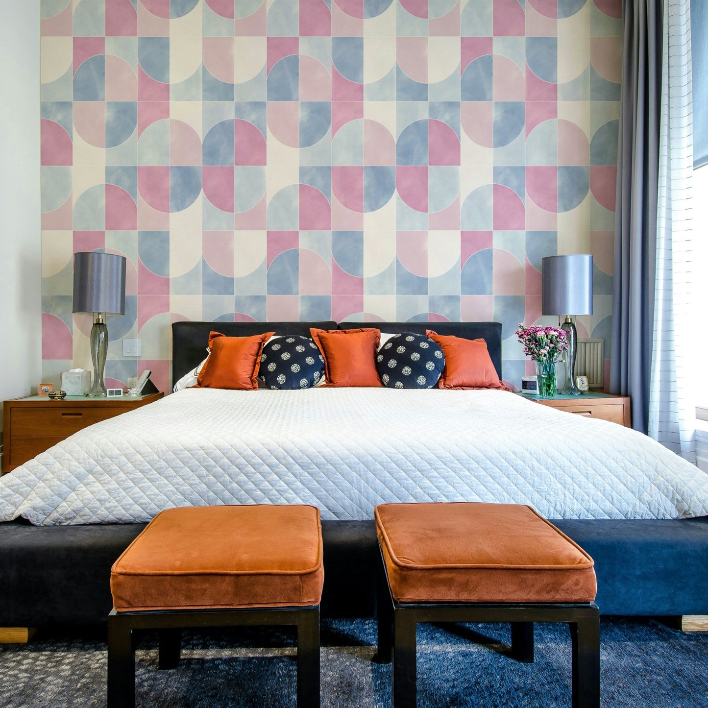 Contemporary and playful appeal.

