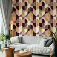 Gentle color transitions within tiles.

