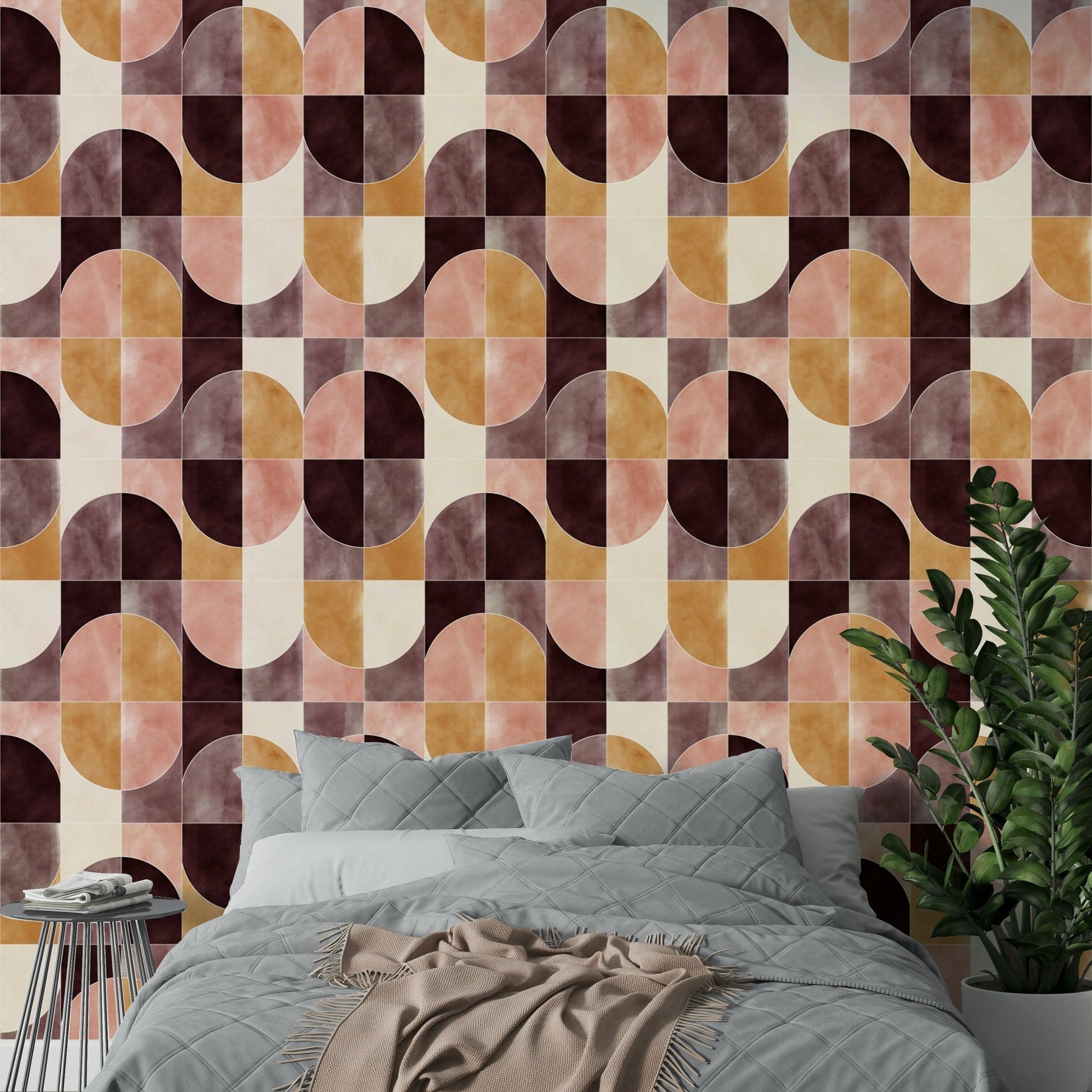 Rich, earthy hues of autumn.