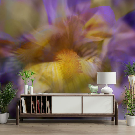 The colors are bright and cheerful, giving the space a lively feel.

